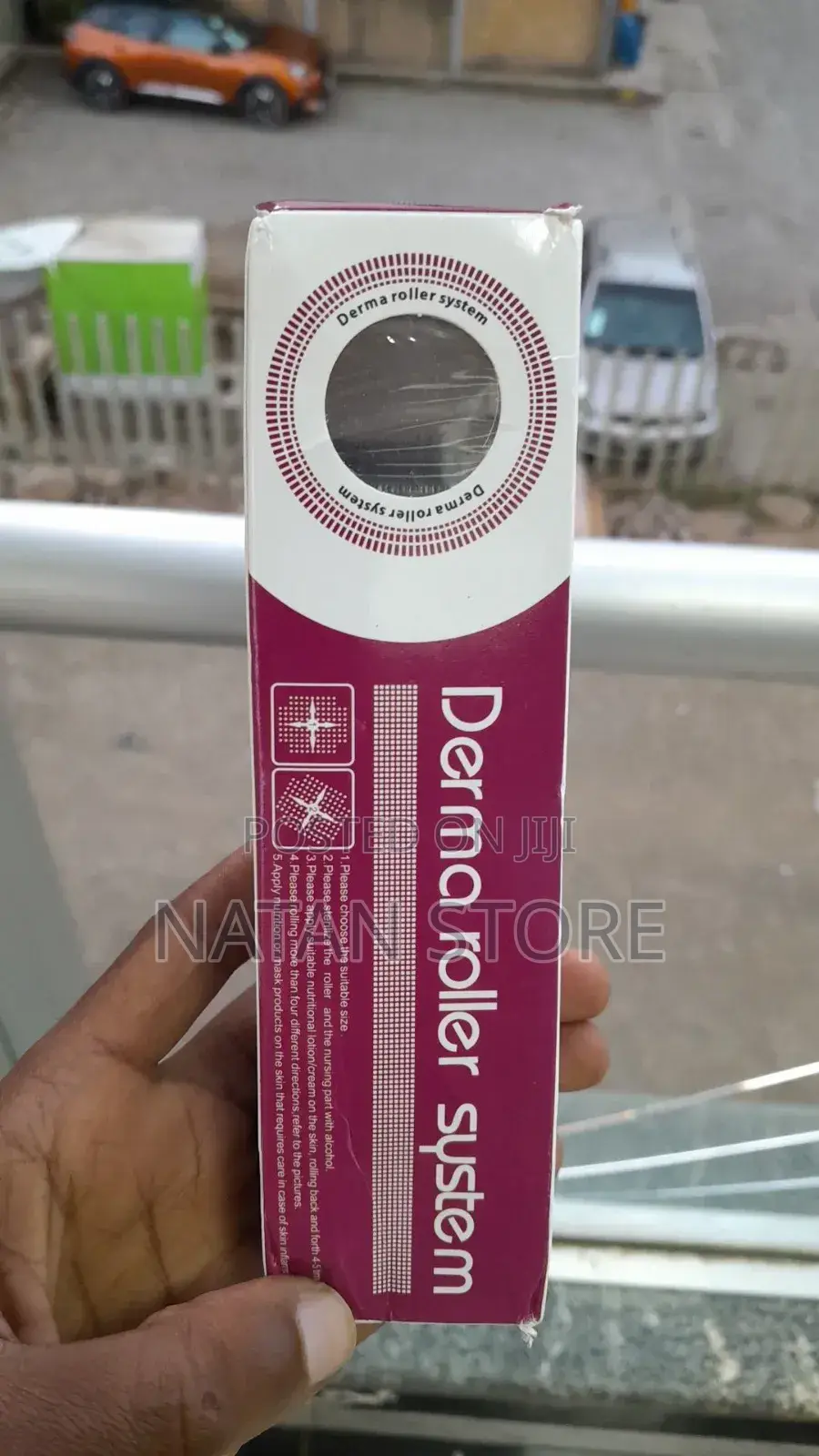 Dermaroller 0.5_1.5 M for Hair Growth and Beard Fast Growth