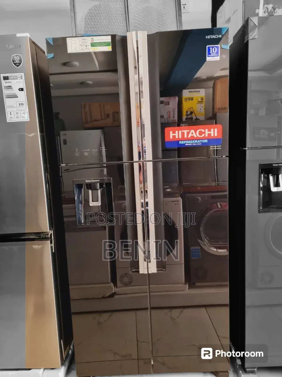 Hitachi Refrigerator 550l Side by Side 4-Doors Deliver