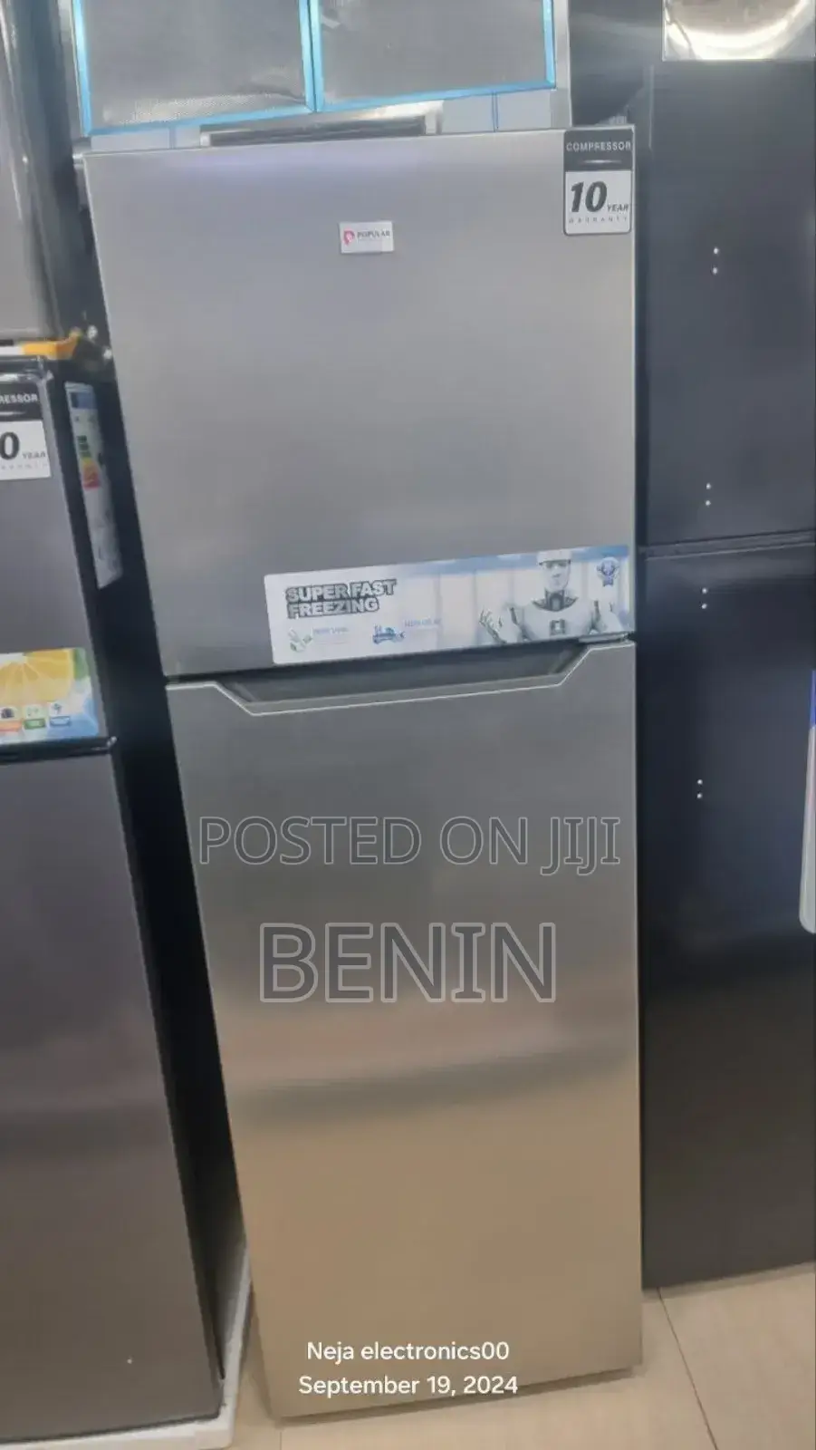 Popular Refrigerator 410liters Fan System Deliver