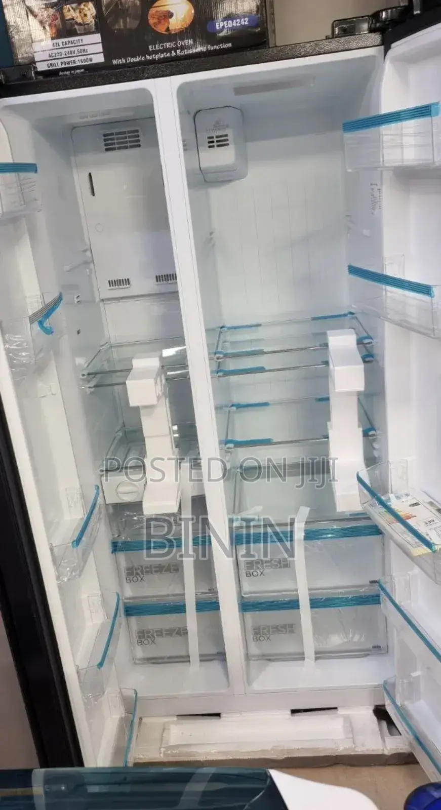 Hisense Refrigerator 508l Side by Side Deliver