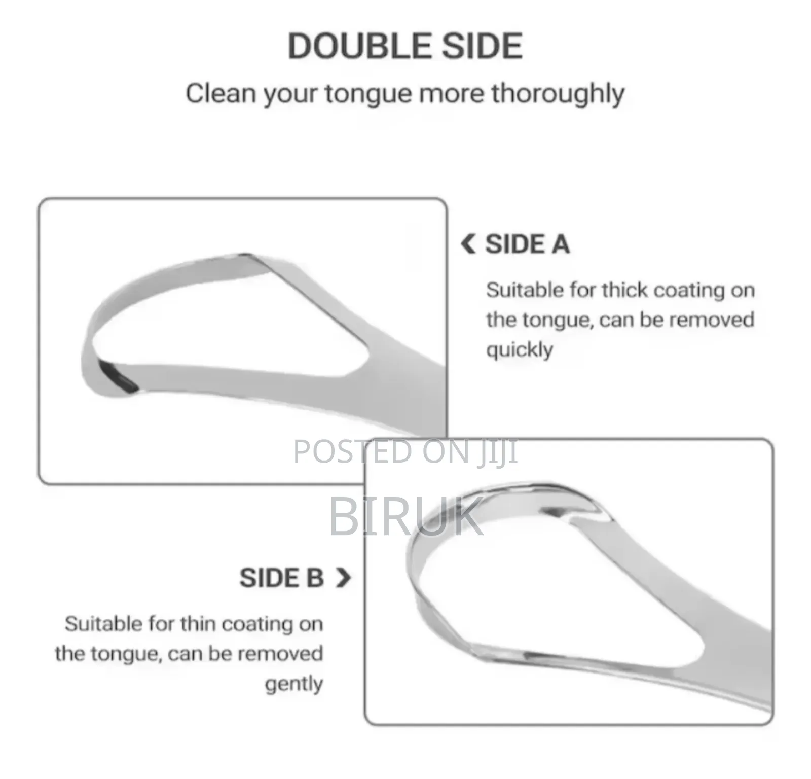 Tongue Scrapper (ምላስ ማጽጃ)