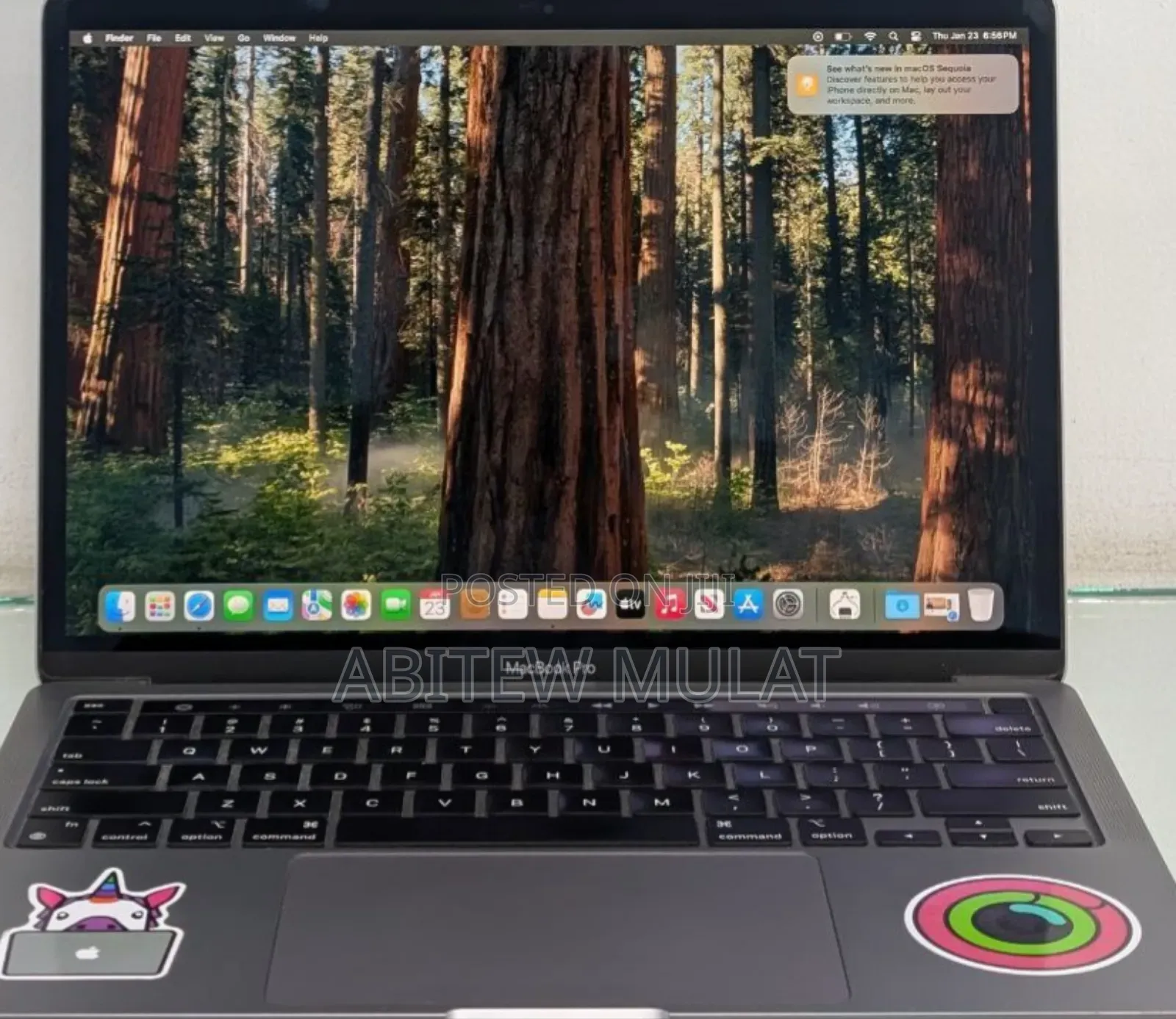 New Laptop Apple MacBook Pro M1 8GB Apple M1 SSD 512GB