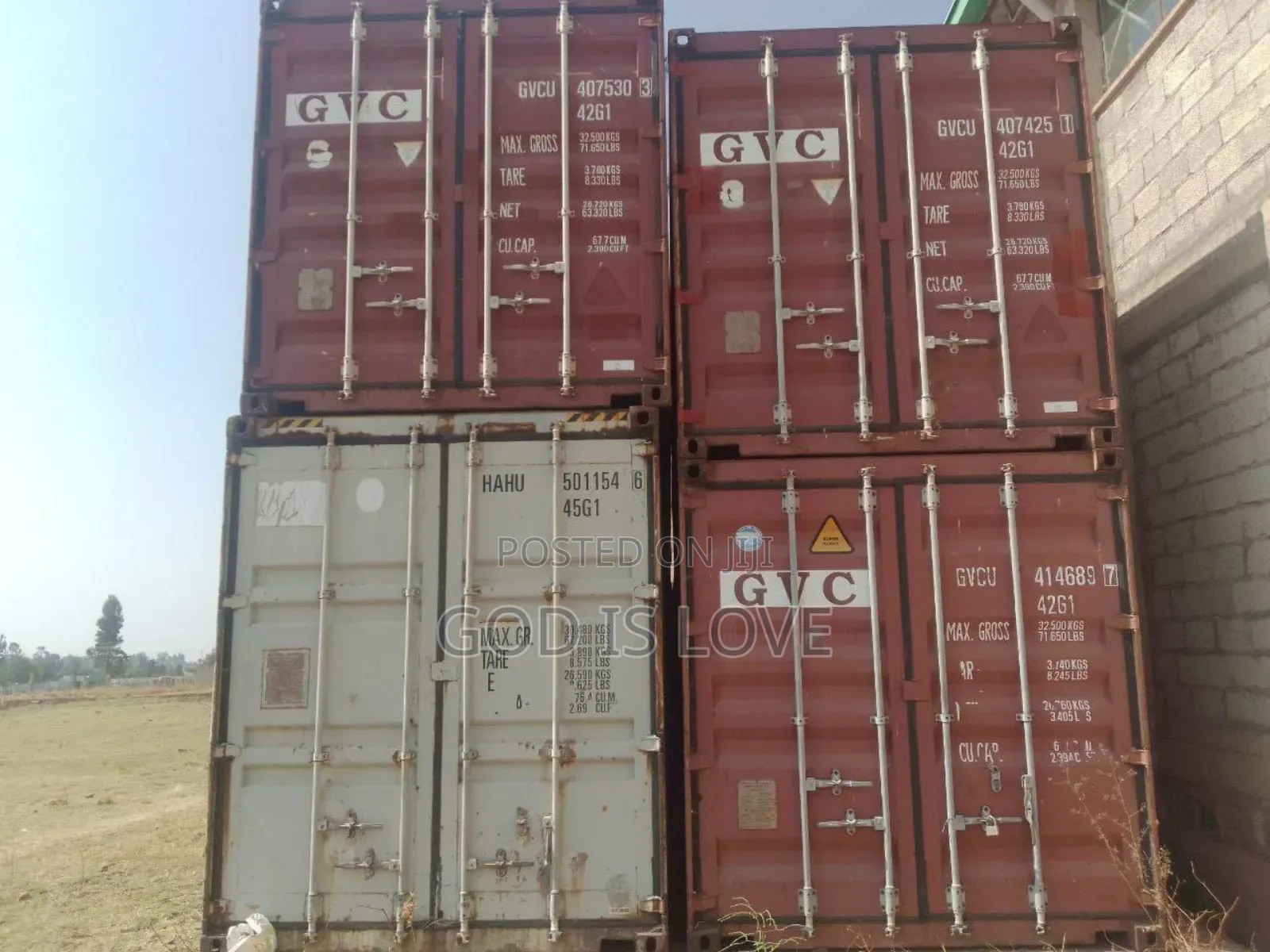 ኮንቴነር ሽያጭ 40 እና 20feet Container
