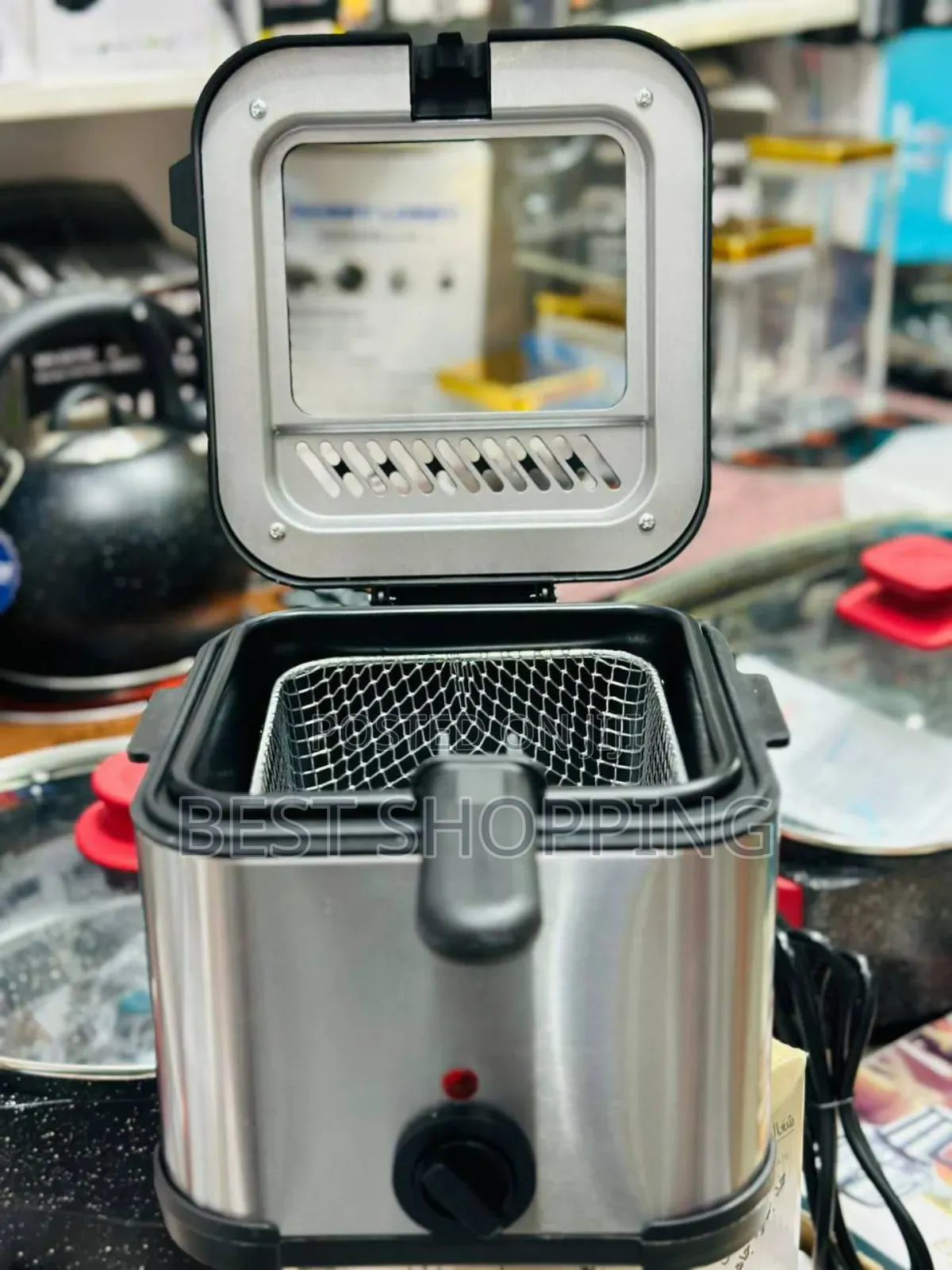 Boma Mini Deep Fryer ትንሿ የችብስ መጥበሻ