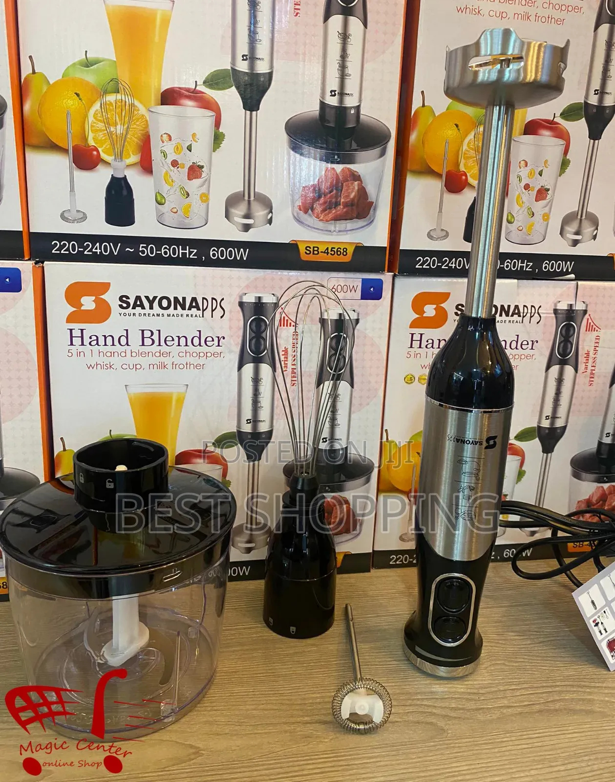 Sayona 5 IN 1 HAND BLENDER
