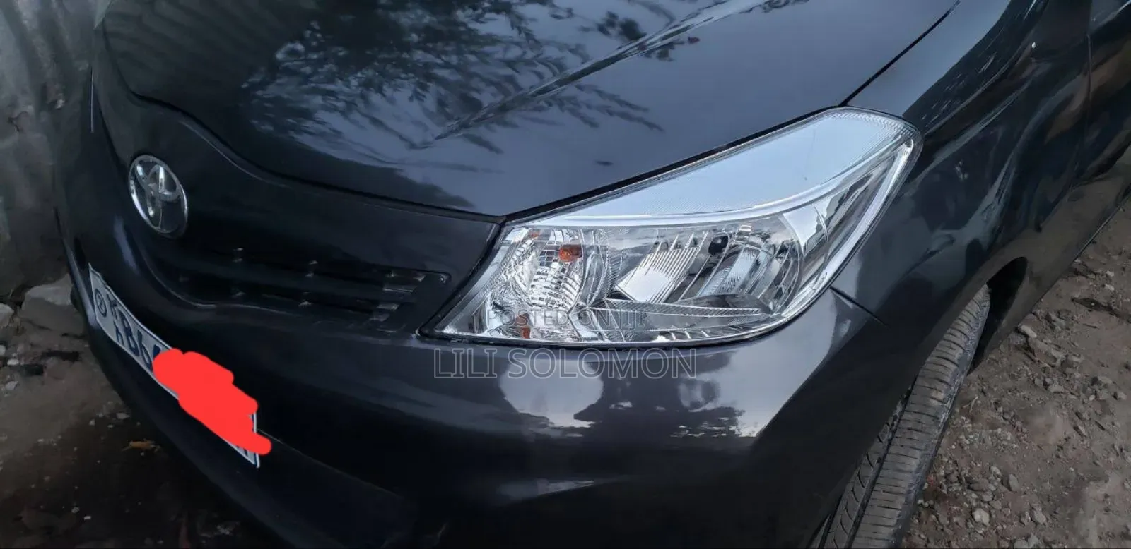 Toyota Yaris 2012 Gray