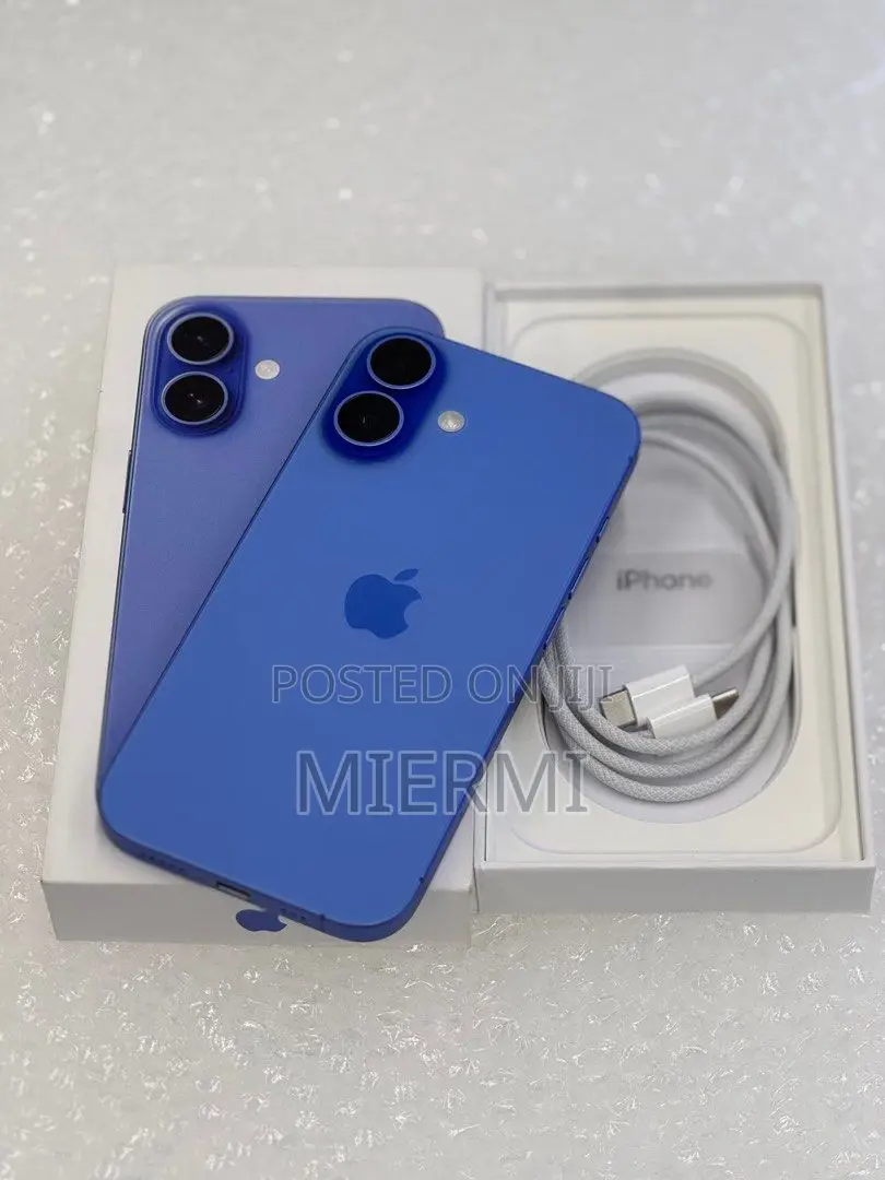New Apple iPhone 16 128 GB Blue