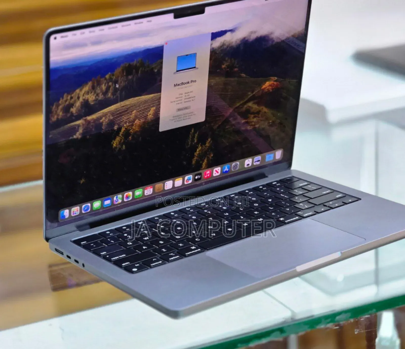 New Apple MacBook Pro 2023 M3 14-Inch 16GB Apple M3 Pro SSD 512GB