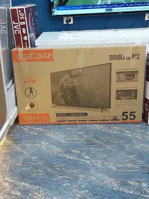 Oscar 55 Inch Smart Uhd Tv Double Glass Smart Android Tv