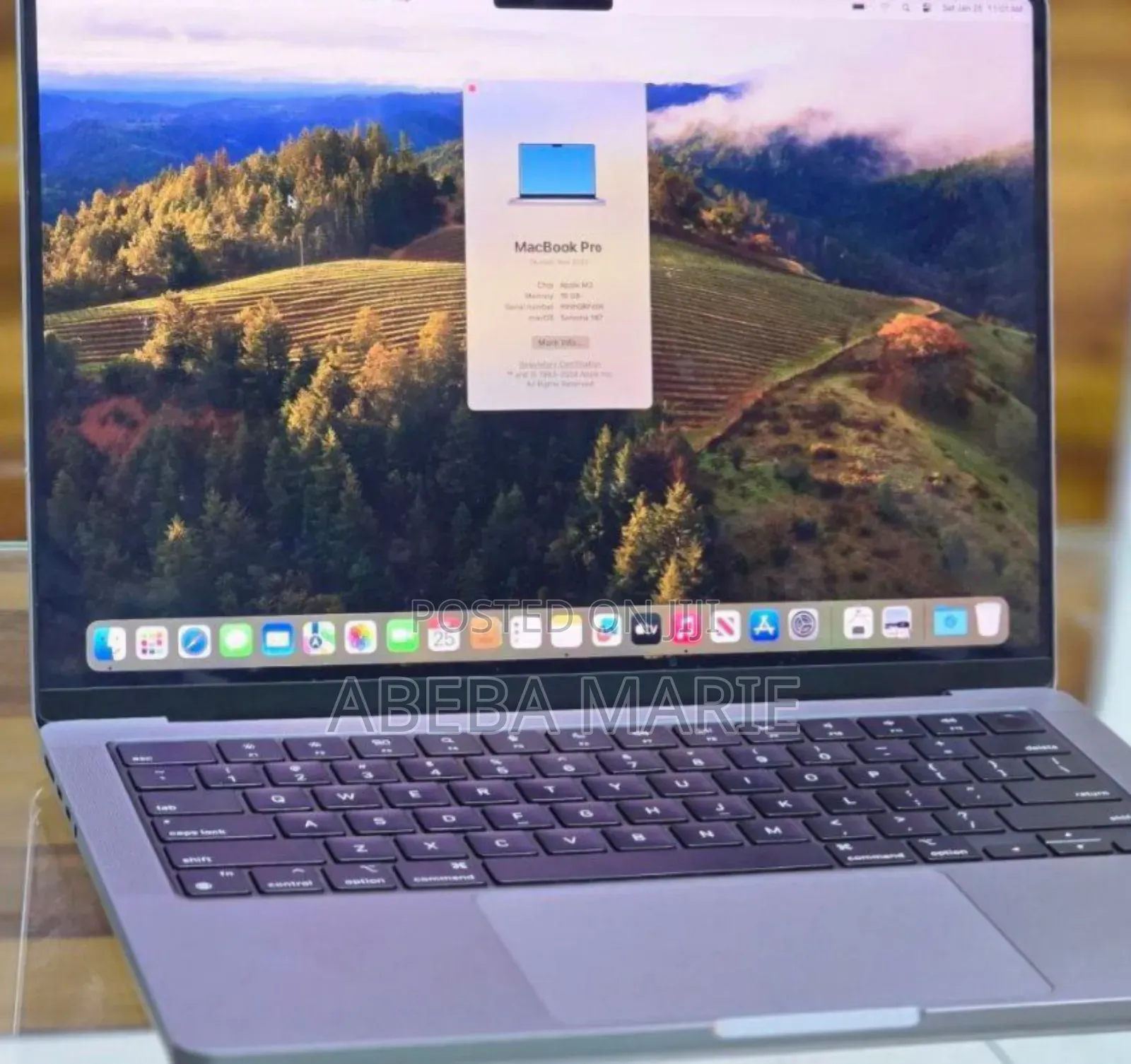 New Apple MacBook Pro 2023 M3 14-Inch 16GB Apple M3 Pro SSD 512GB