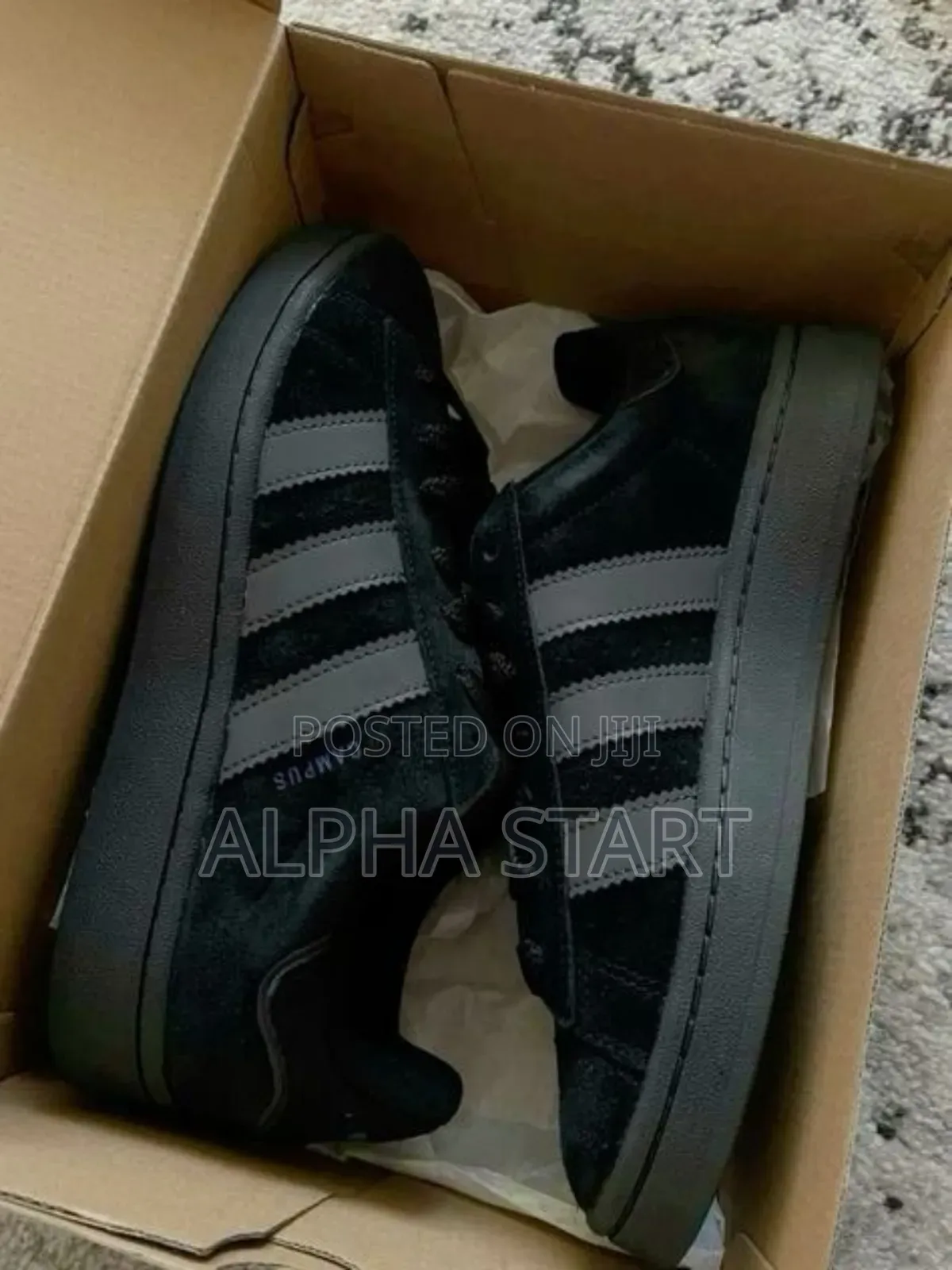 Adidas Full Black Higher Quality Shoes for You