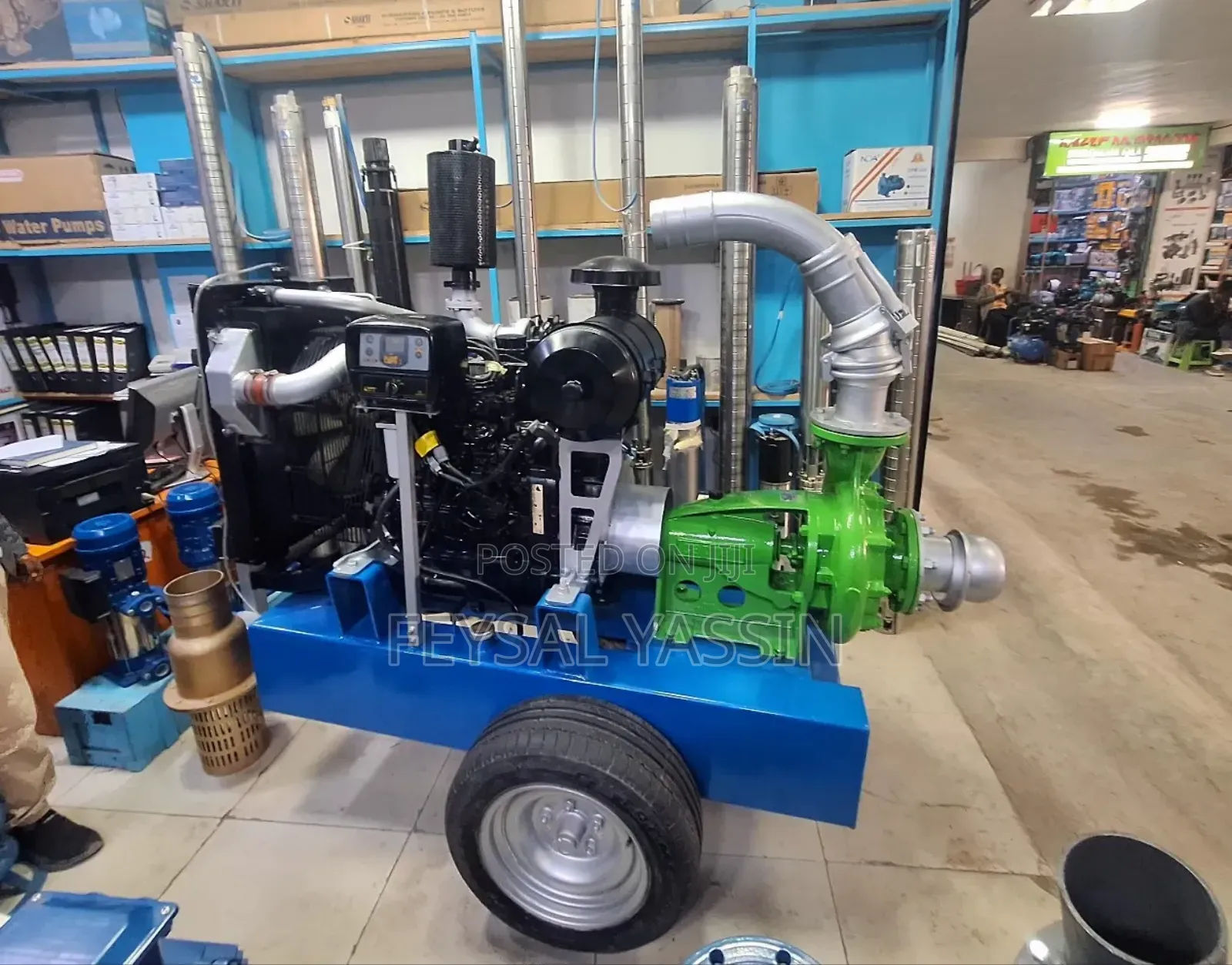 የመስኖ ፓንፖ Water Pump IVECO ENGINE CAPRARI PUMP