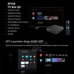 Q5 Plus Android Tv Box (Tv Smart ማድረጊያ )