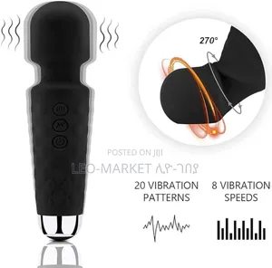 Rechargeable Silicon Magic Massager