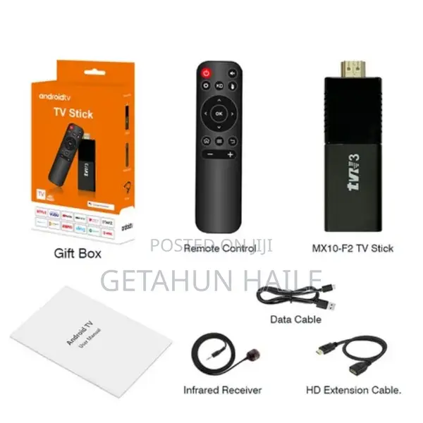 Tv Smart ማድረጊያ (Android Tv Stick)