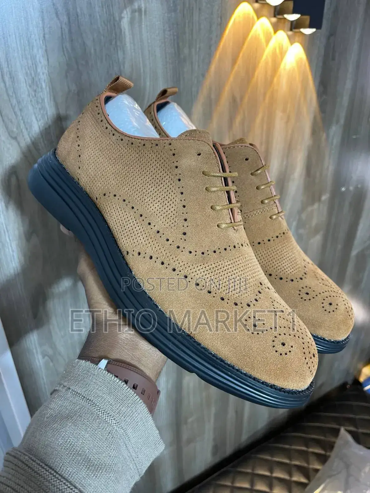 New Arrival High Quality Casual Shoes 
ሌዘር ከፋይ ጫማ