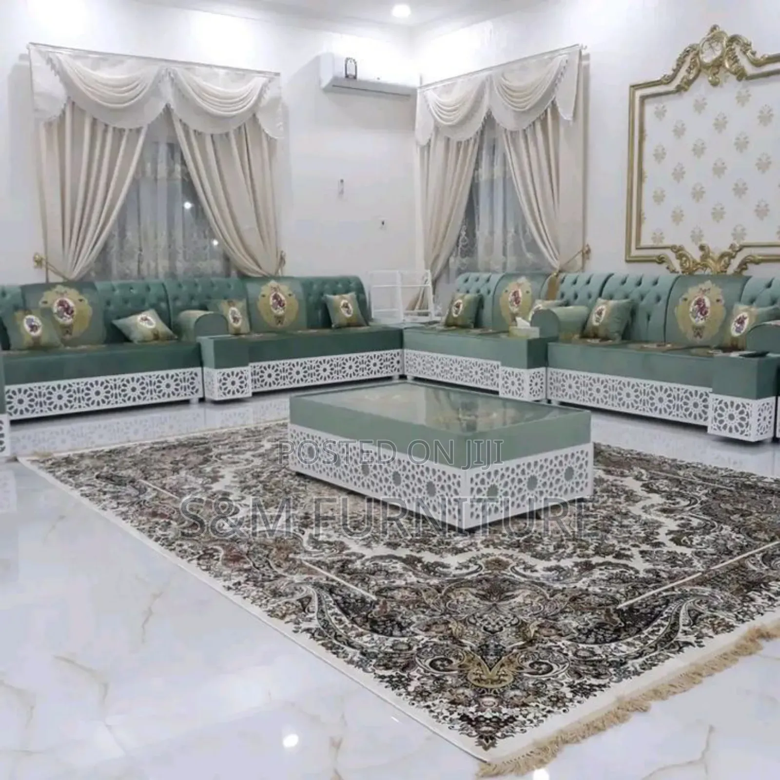 Swanky Arabian Majlis Valued Per Square Meter.