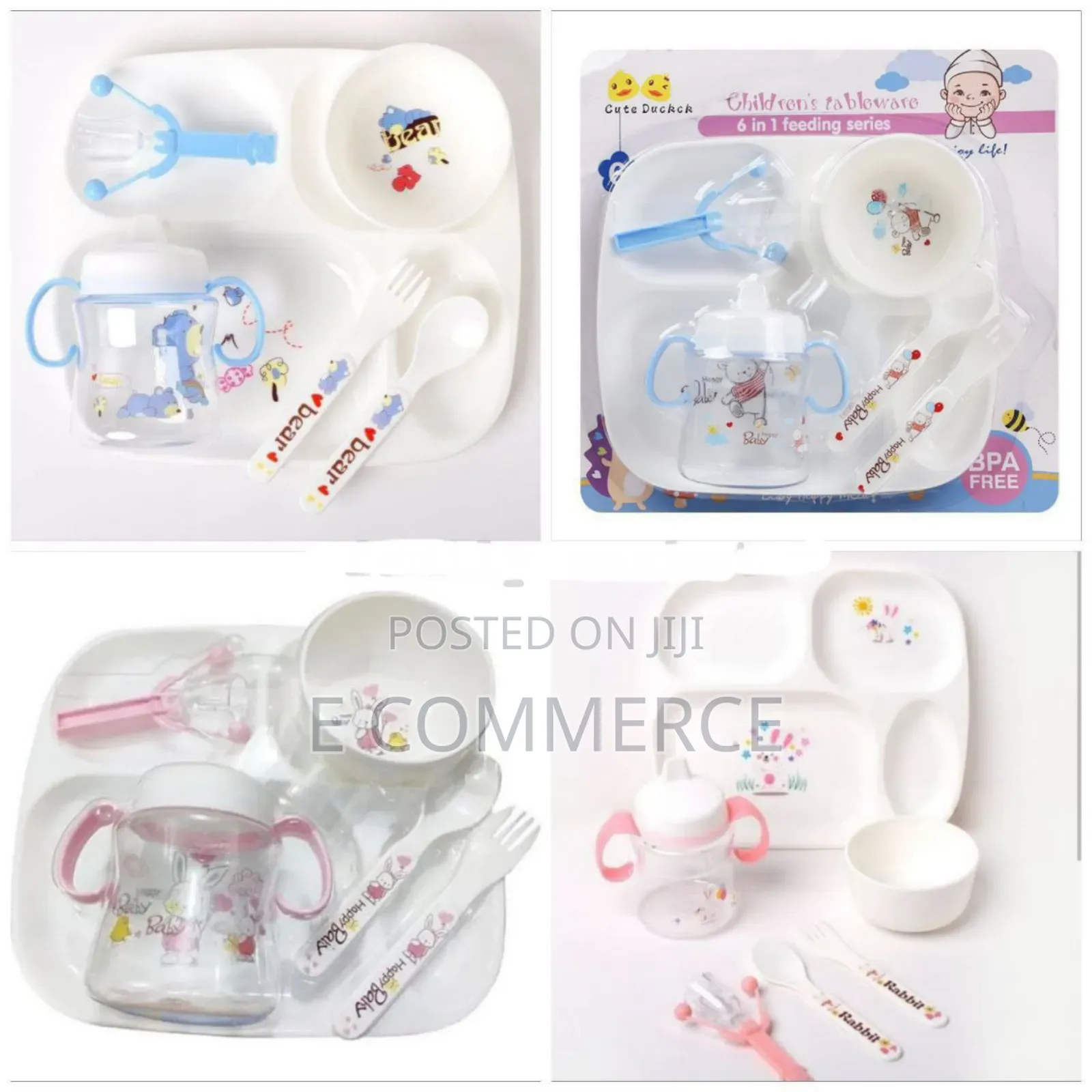 6 in 1 Baby Feeding Set