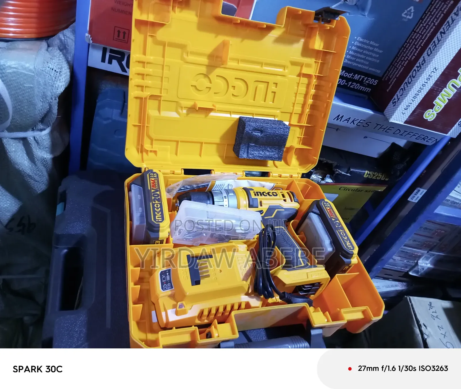 INGCO Rechargeable Drill