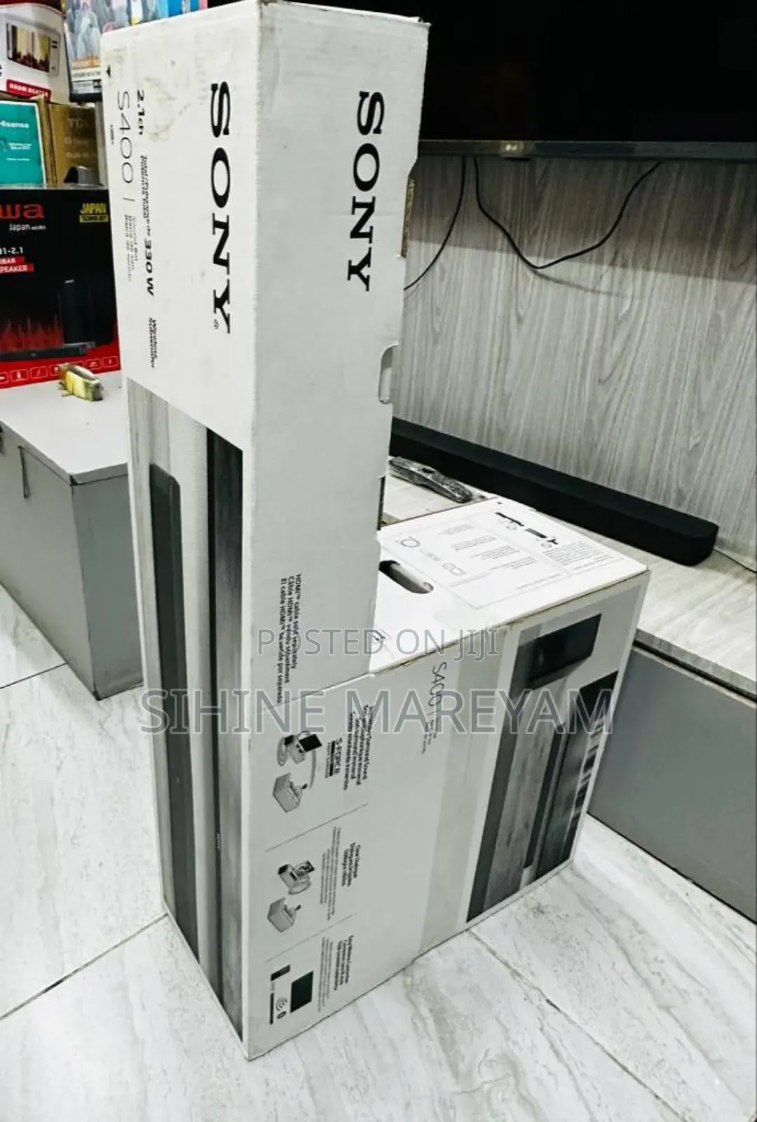 Original Sony Sound Bar በብዛት አስገብተናል ይዘዙን ያሉበት እናደርሳለ