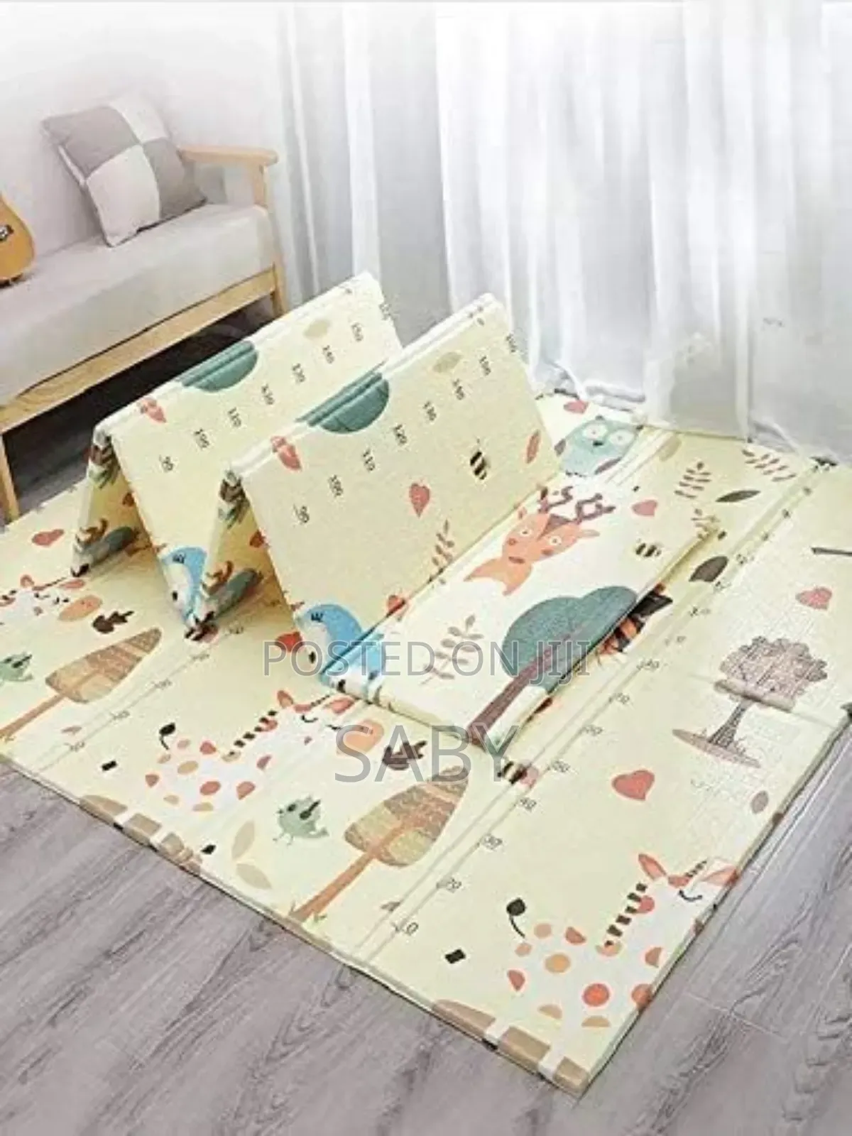 Baby's Double Sided Folding Water Proof Crawl Mat Carpet