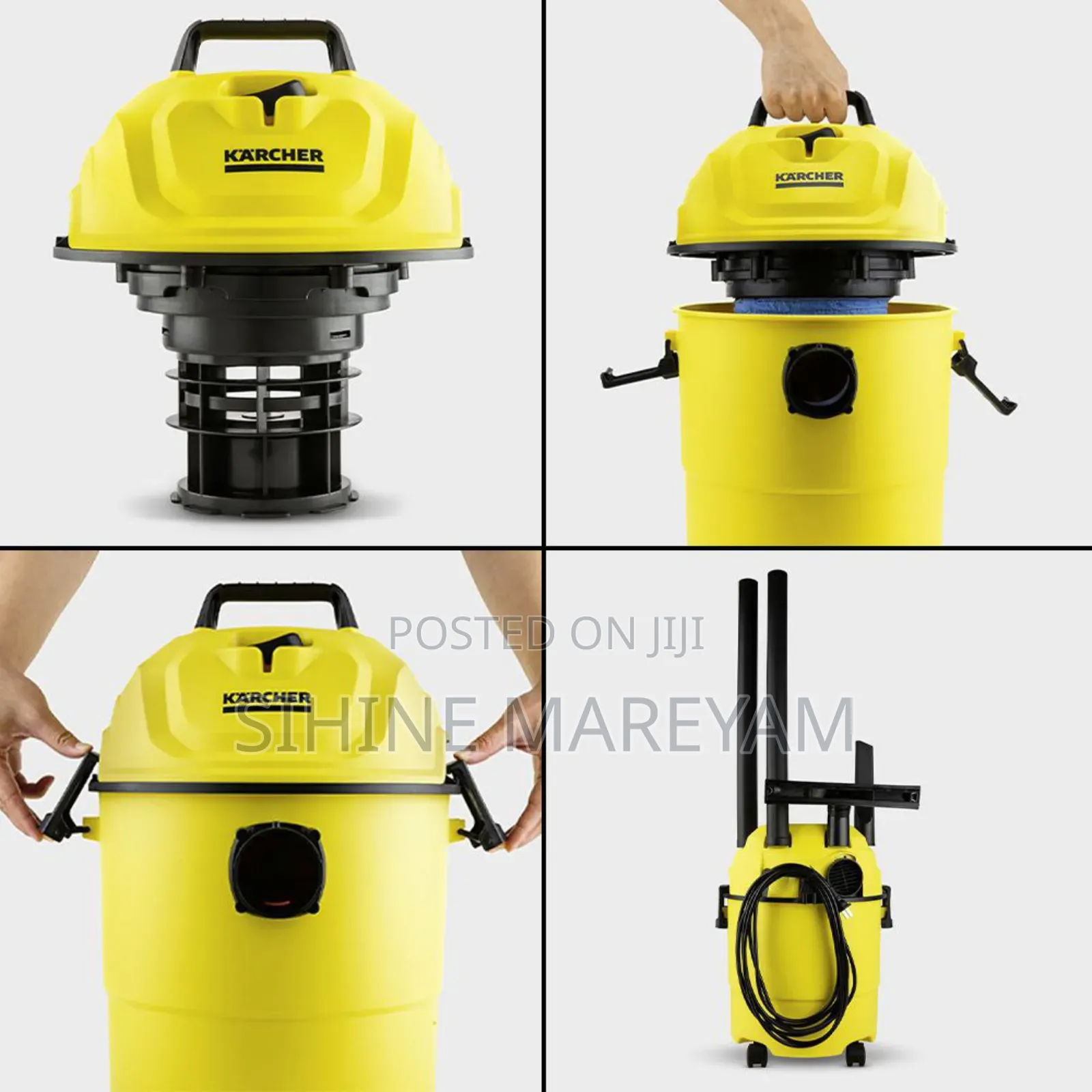 Karcher Branf 15L Wet and Dry Vacuum Cleaner Wd 1 Classic