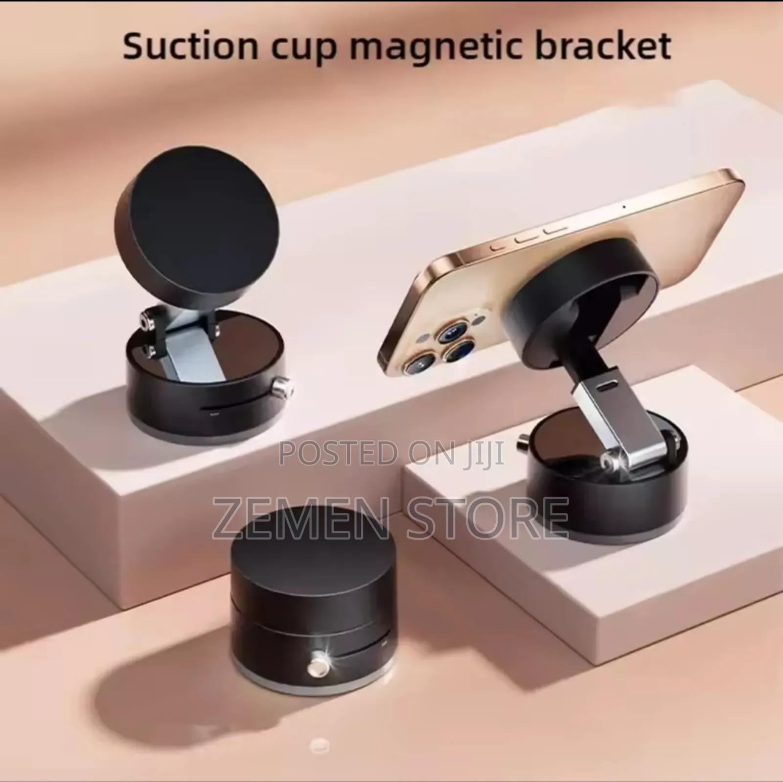 360° Vacuum Suction Phone Holder – Ultimate Flexibility