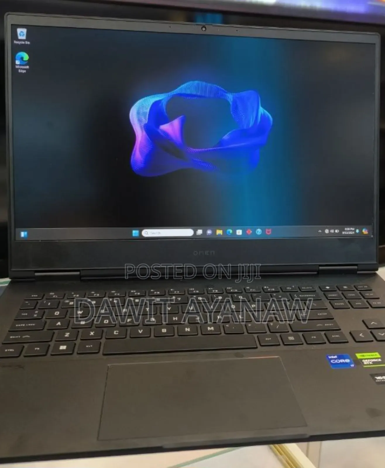 New Laptop HP Omen 16 16GB Intel Core I7 SSD 1T