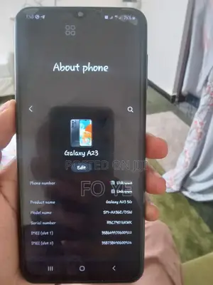 Photo - Samsung Galaxy A23 5G 128 GB Black