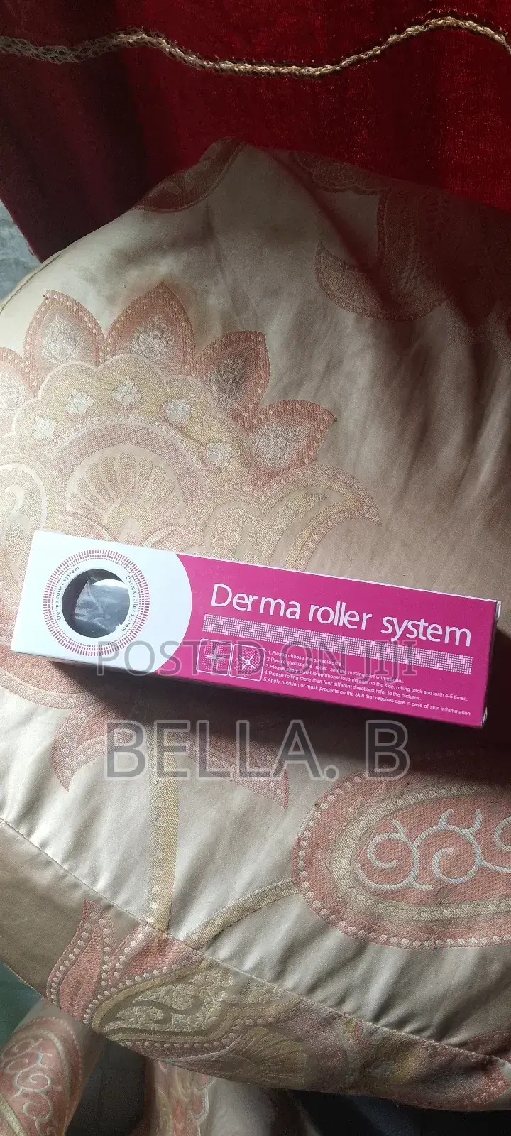 Derma Roller Roll Away Wrinkles Skin