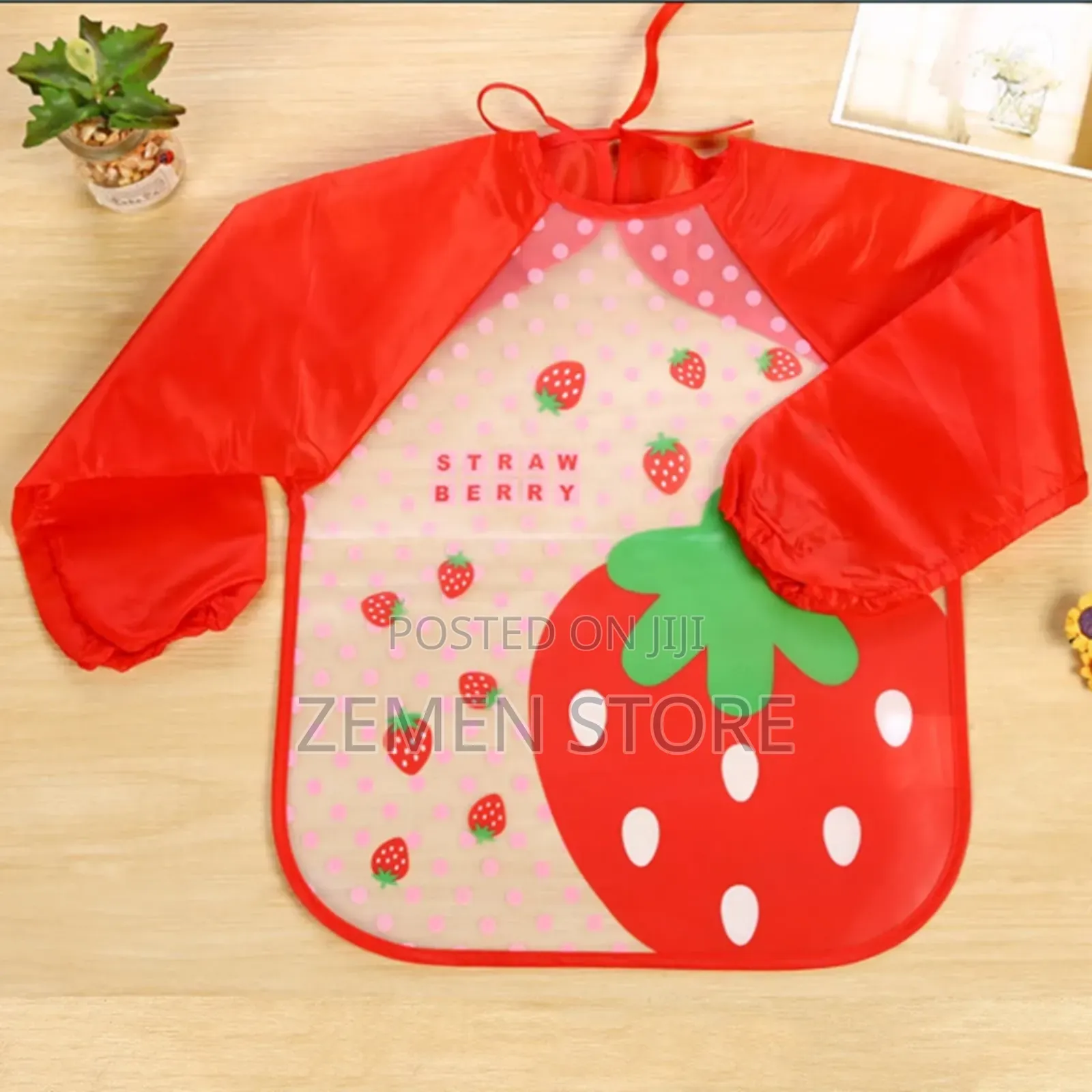 Infant Long Sleeve Feeding Aprons – Keep Mealtime Mess-Free