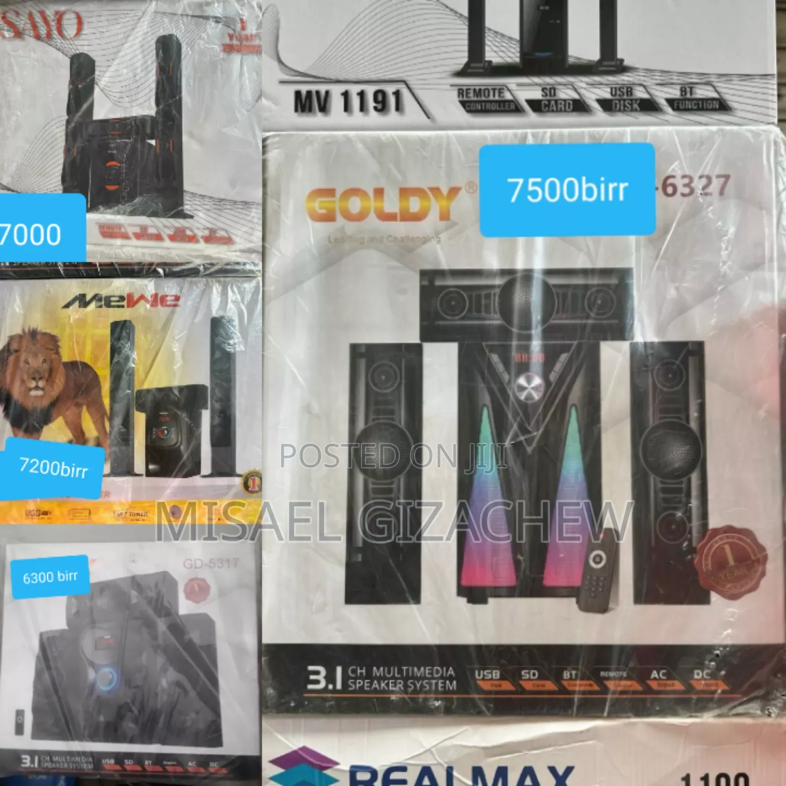 Spekers/Goldy/Mewe/Sya