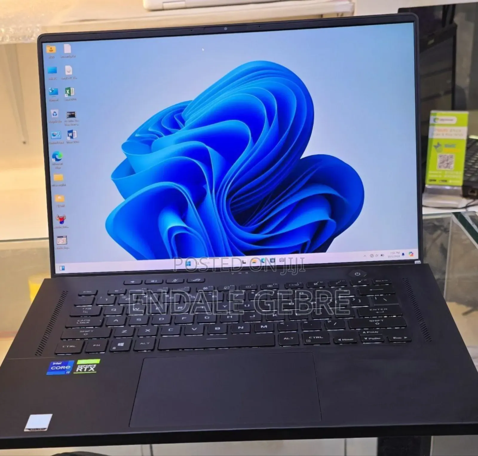 New Laptop Asus ROG Zephyrus G15 16GB Intel Core I7 SSD 512GB