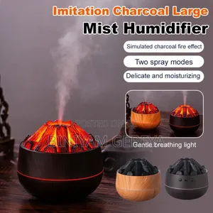 Photo - 💥Original 300ml መልካም መዓዛ ያለዉ Charcoal Fire Humidifier