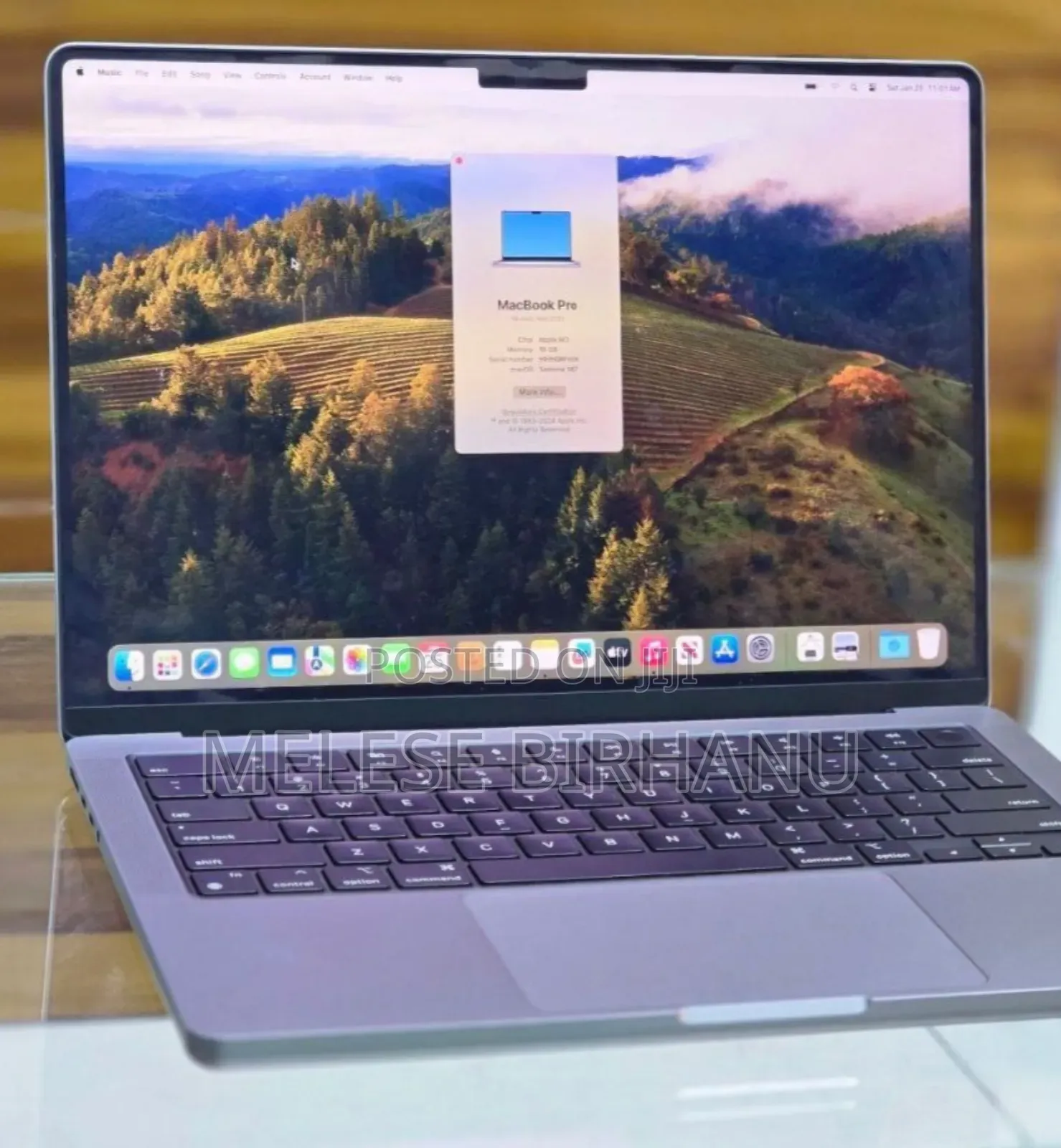 New Laptop Apple MacBook Pro 16GB Apple M3 Pro SSD 512GB