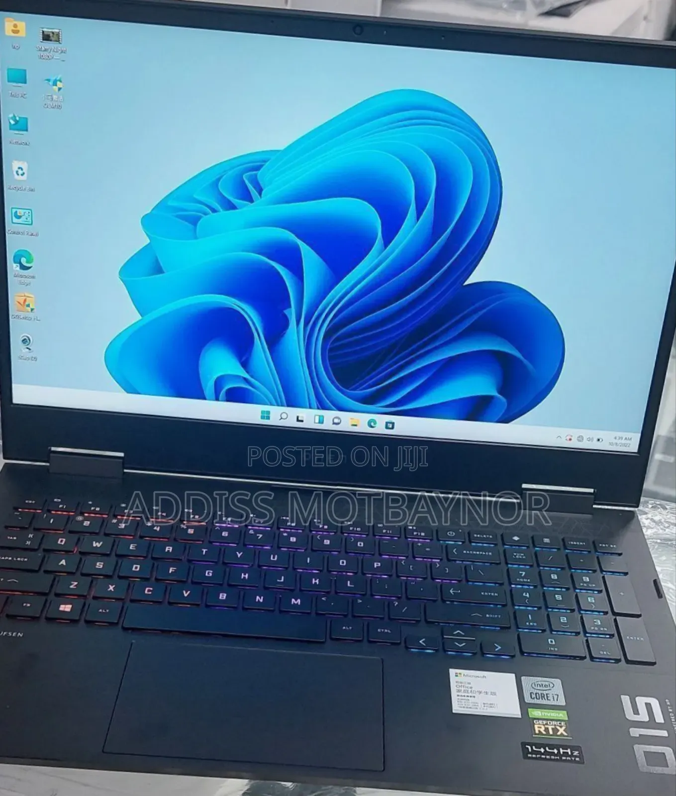 New Laptop HP Omen 15 16GB Intel Core I7 SSD 1T