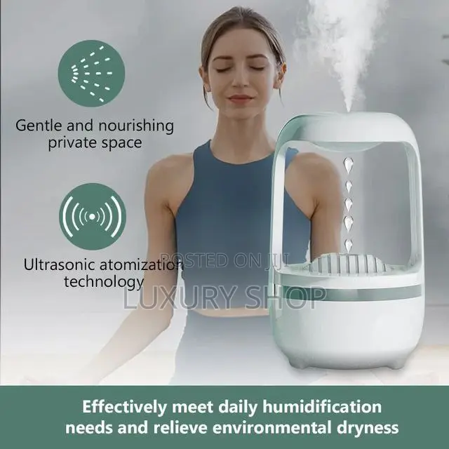 Anti-Gravity Water Drop Humidifier