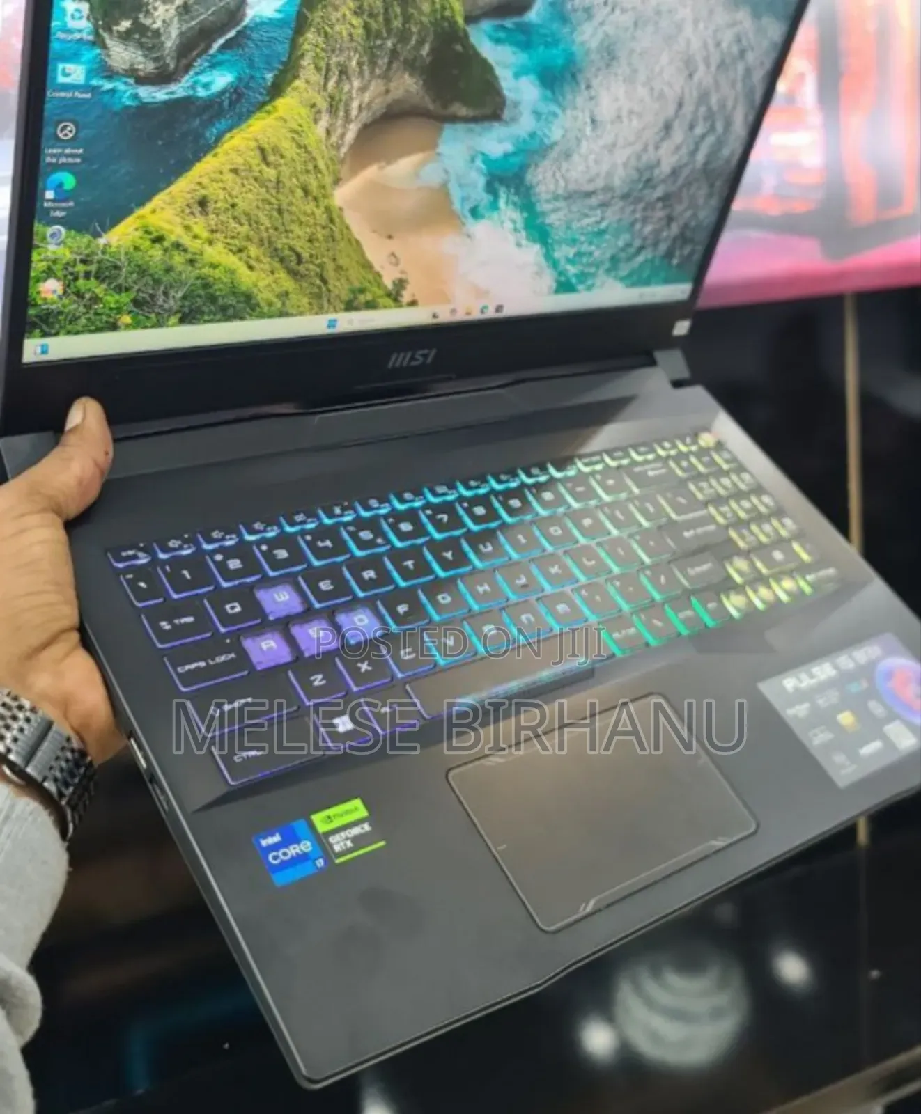 New Laptop MSI 16GB Intel Core I7 SSD 1T