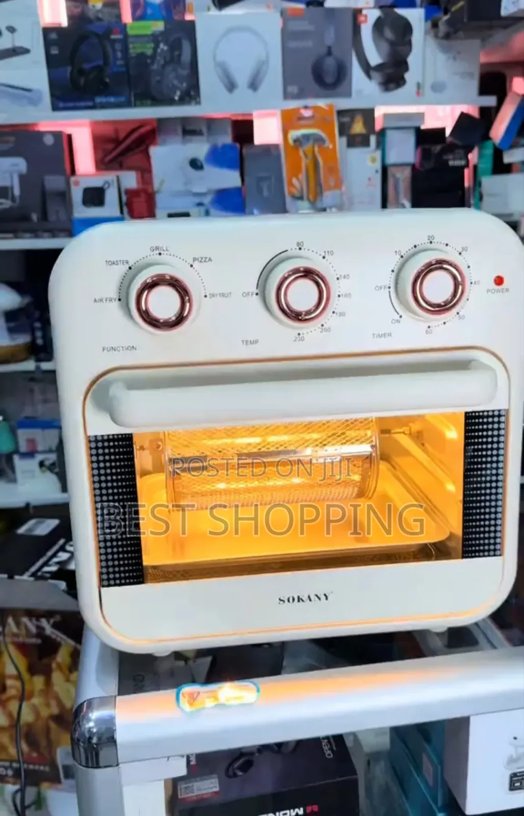 Sokany Air Fryer and Oven 18 Liters 1800 Watts