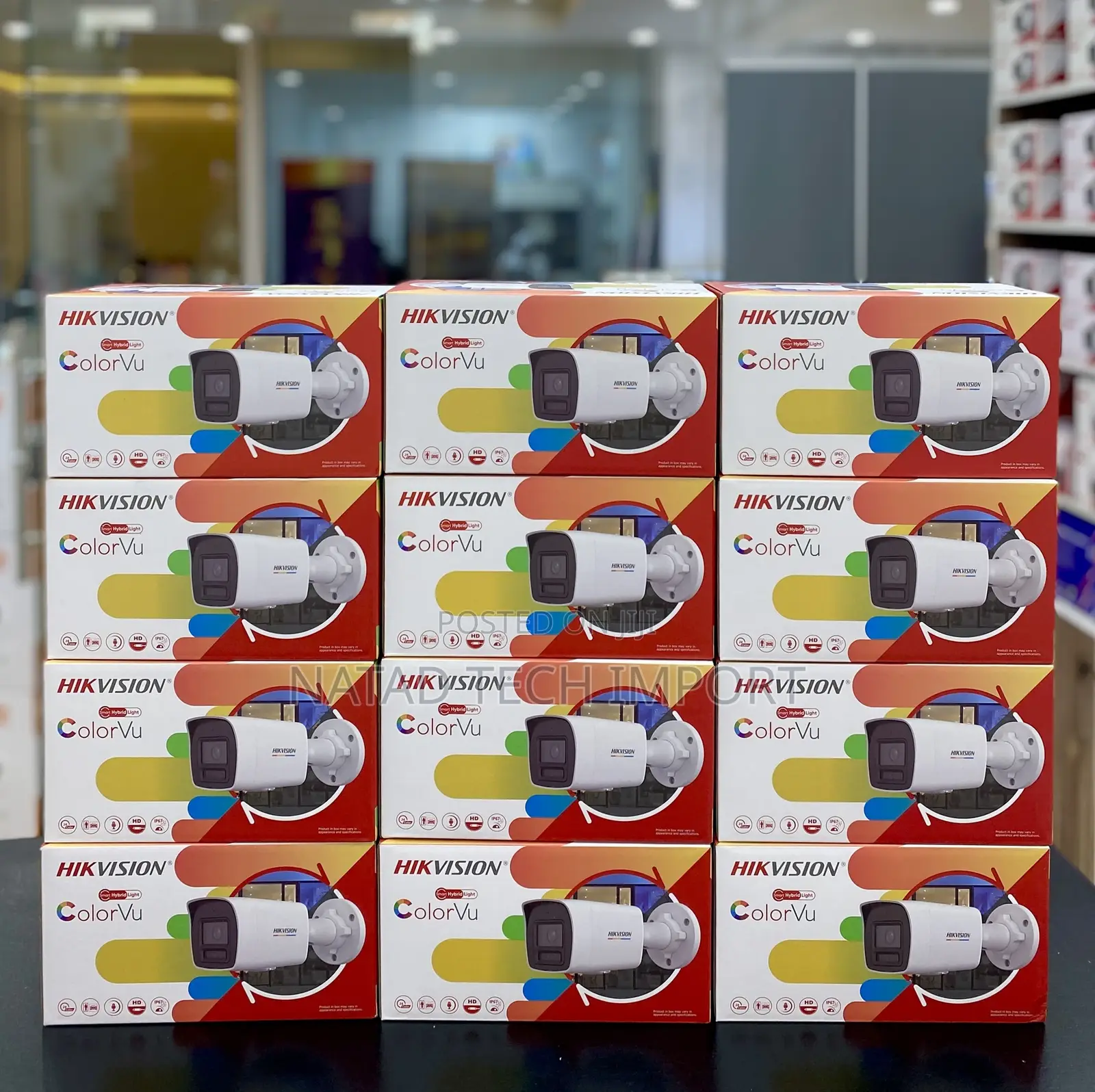 Hikvision 4MP Colorvu Smart Hybrid IP Camera