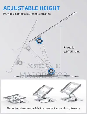 Laptop Desktop Tablet Stand / ላፕቶፕ ማስቀመጫ
