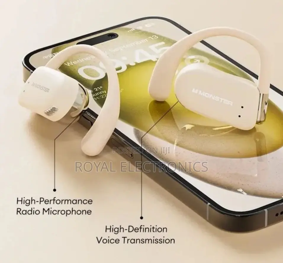 Monster Airmars V5.3 Clear, High-Definition Calls Earbuds