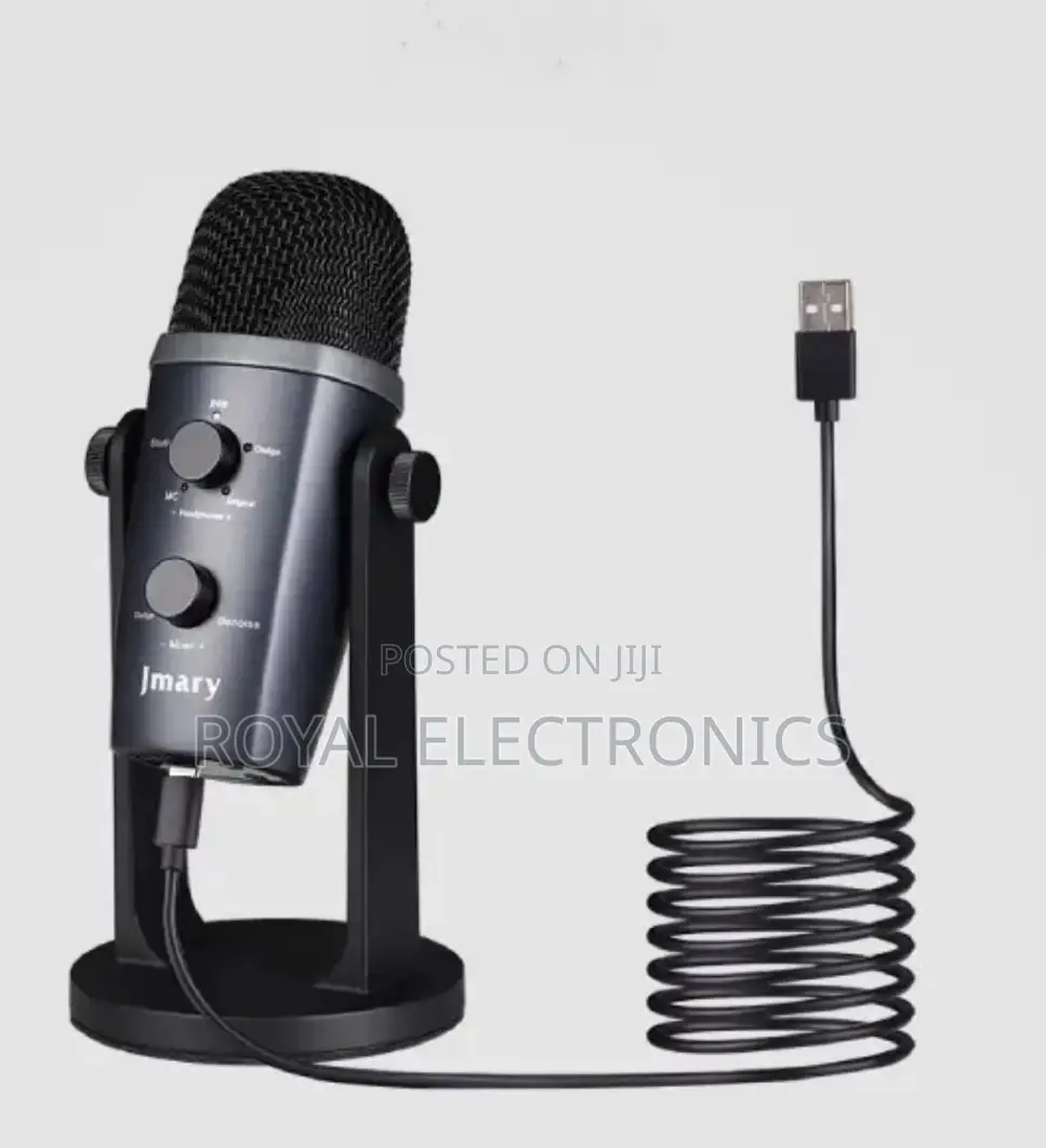 ለስልክ ለኮምፒተርም የሚሆን Professional Studio Microphone