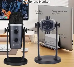 ለስልክ ለኮምፒተርም የሚሆን Professional Studio Microphone