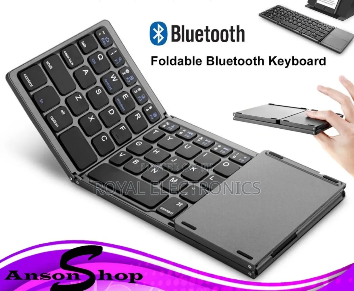 ተጣጣፊ Wireless Bluetooth Keyboard