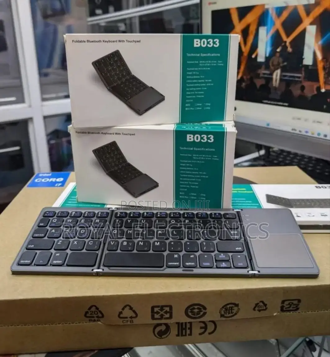 ተጣጣፊ Wireless Bluetooth Keyboard