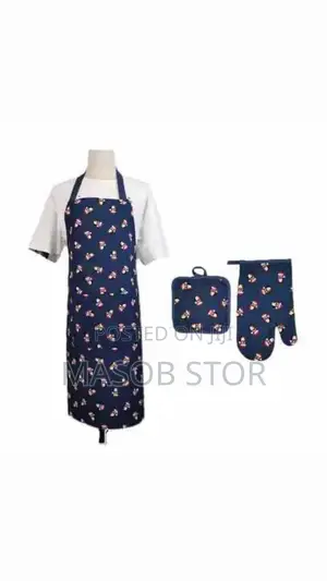 3 Pc Kitchen Clothes / የኪችን አልባሳት