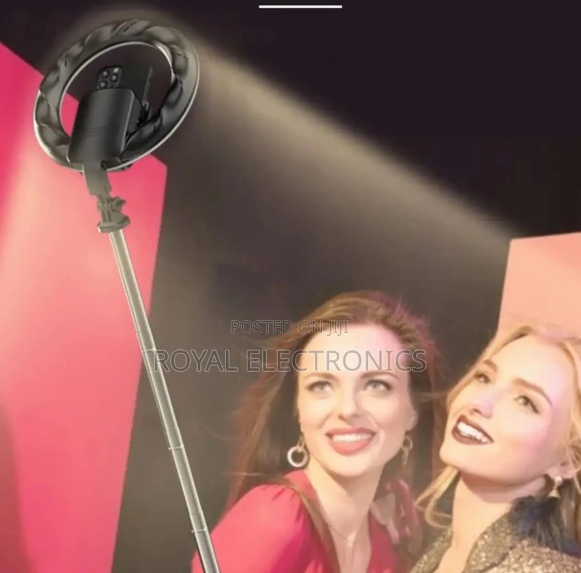 Selfi Stick With Ringlight