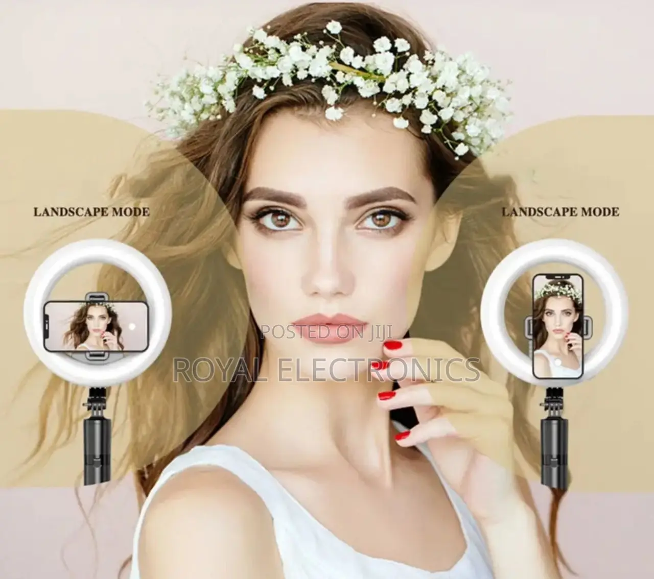 Selfi Stick With Ringlight