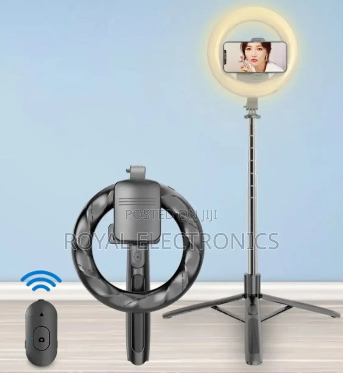 Selfi Stick With Ringlight